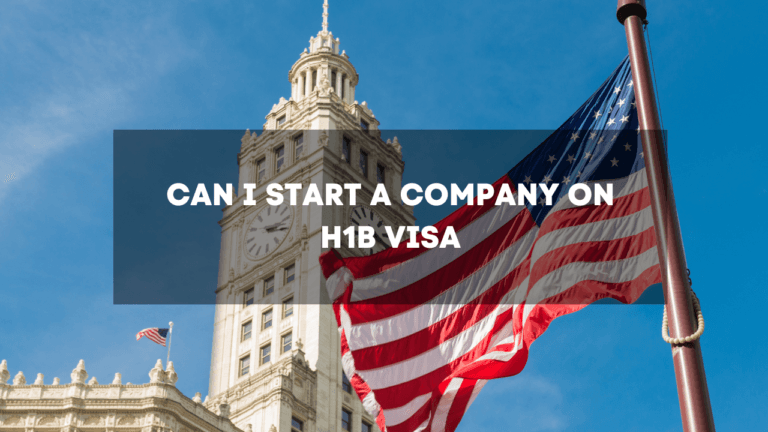 Can i start a Company on H1B visa
